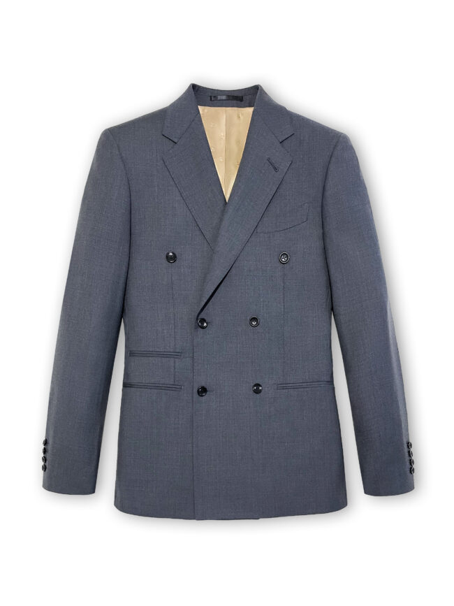 Double Breasted Wool SUIT