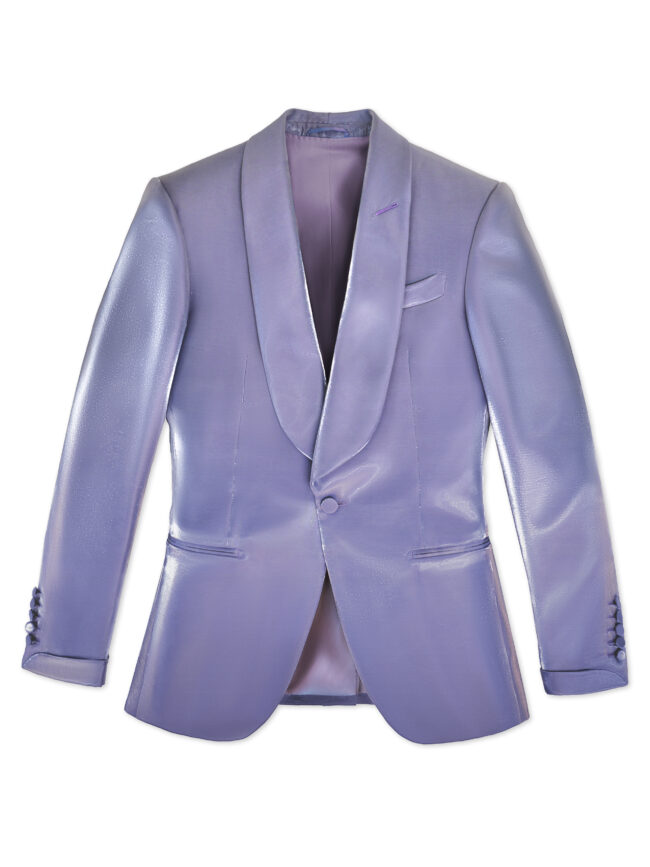 IRIDESCENT ROYAL VIOLET SUIT