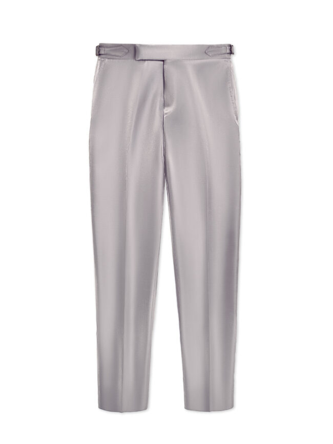 IRIDESCENT PLATINUM SUIT