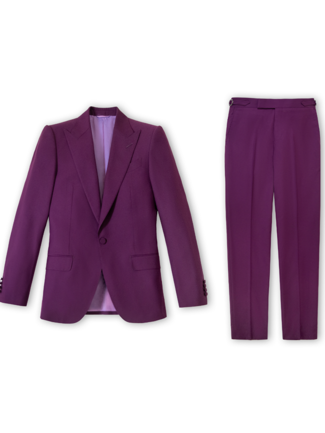 PRUSH PURPLE SUIT